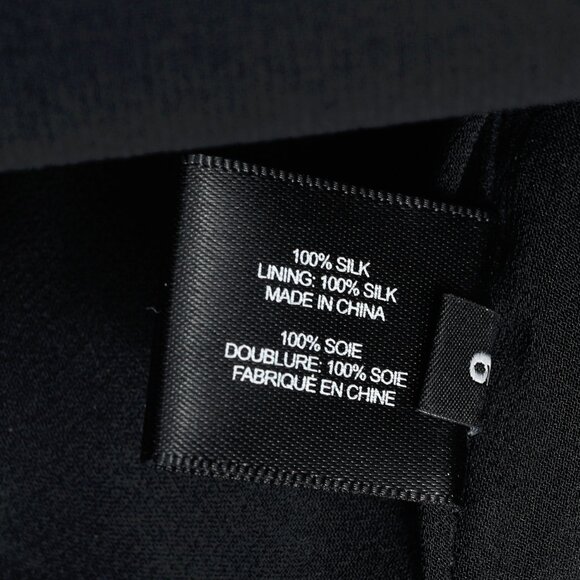 Proenza Schouler Green & Black Zebra Silk Long-Sleeve Dress - Picture 10 of 11